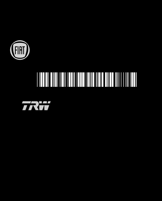 TRW 391116 FIAT PANDA 51778263