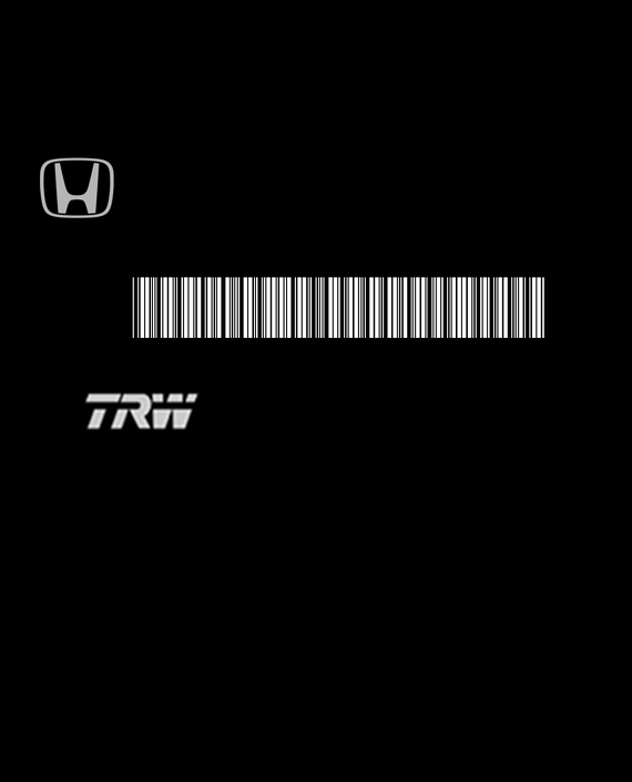 TRW HONDA CIVIC 77960-SMG-G021-M1