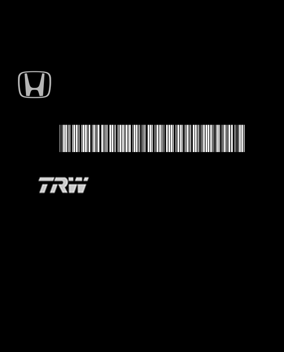 TRW HONDA CIVIC 77960-SMG-G110-M1 EEPROM 95640