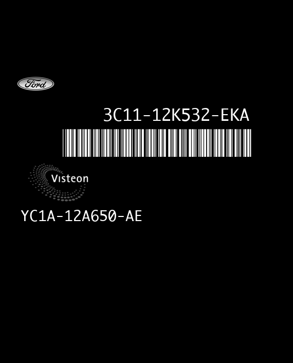 VISTEON DPC-635 FORD TRANSIT 2.4 TDDI YC1A-12A650-AE LANK 3C11-12K532-EKA