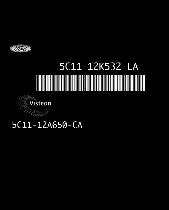 VISTEON DPC-806 FORD TRANSIT 2.4 TTDI 115HP 5C11-12A650-CA 5C11-12K532-LA