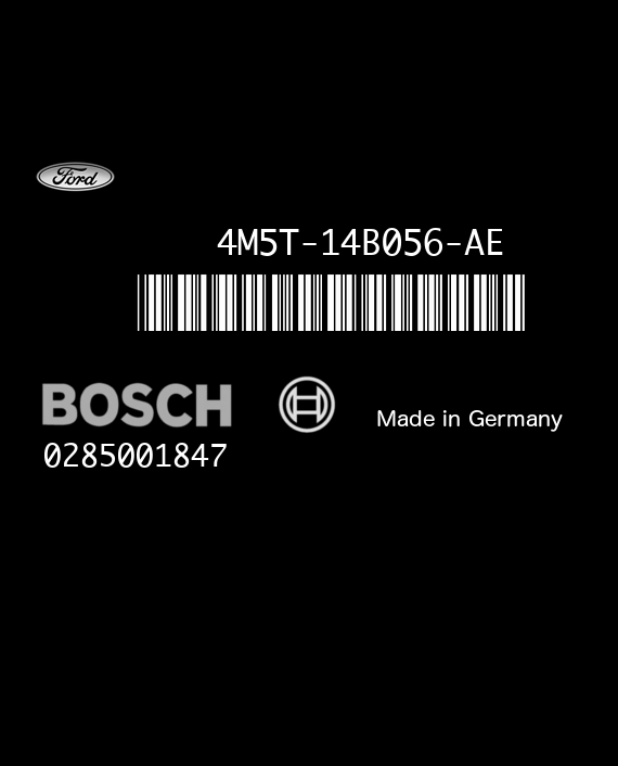 BOSCH 0285001847 FORD FOCUS C-MAX 4M5T-14B056-AE EEPROM 95080
