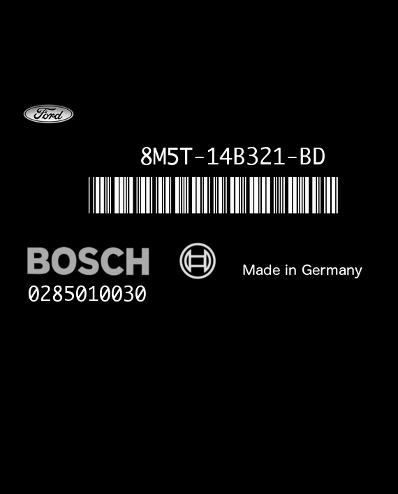 BOSCH 0285010030 FORD FOCUS 8M5T-14B321-BD EEPROM 95160