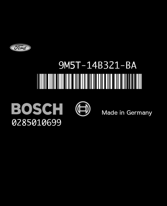 BOSCH 0285010699 FORD FOCUS 9M5T-14B321-BA EEPROM 95160