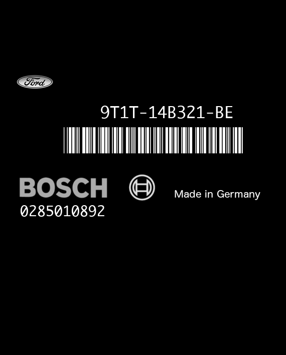BOSCH 0285010892 FORD TOURNEO 9T1T-14B321-BE EEPROM 95160