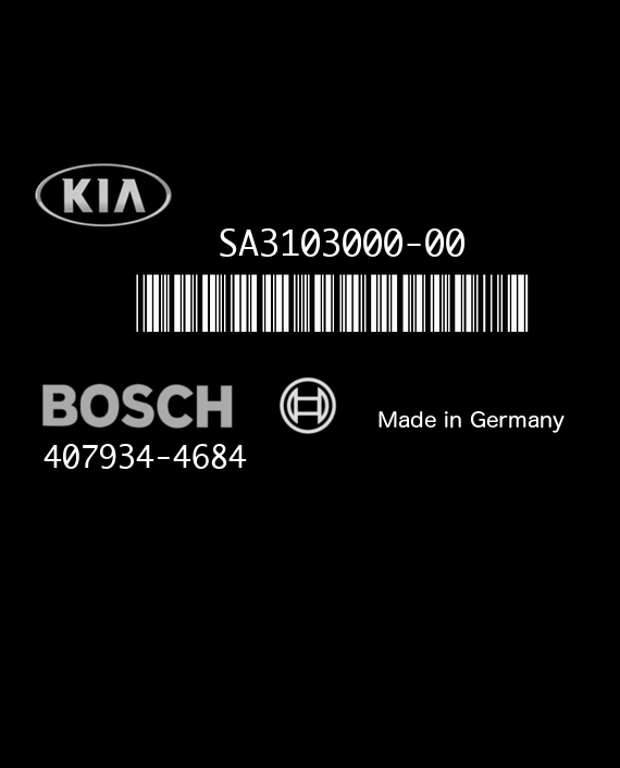 BOSCH 407934-4684 DELPHI SA3103000-00 KIA SPORTAGE 95910-1F400 EEPROM MC9S12DT128