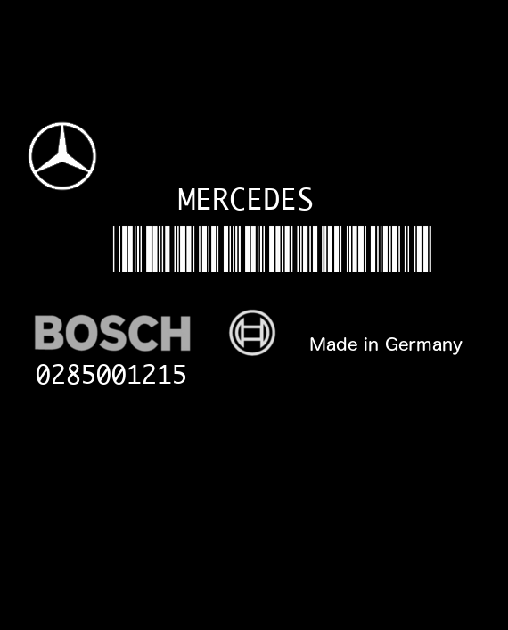 BOSCH 0285001215 MERCEDES 0018202226 EEPROM MC68HC912BD32