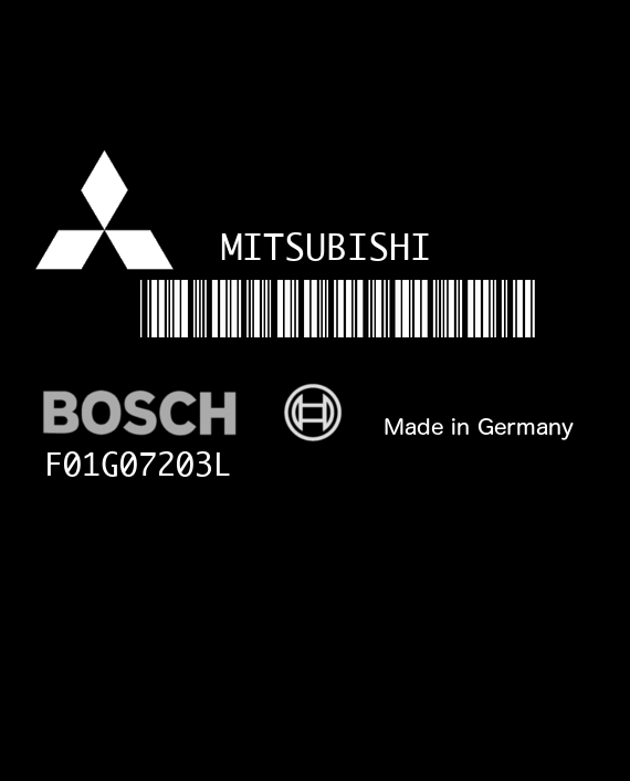 BOSCH F01G07203L MITSUBISHI ASX 8635A215 EEPROM 95640