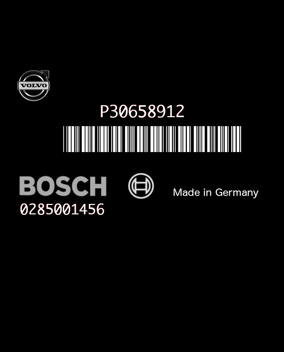 BOSCH 0285001456 VOLVO V70 P30658912 EEPROM CR16MCS9
