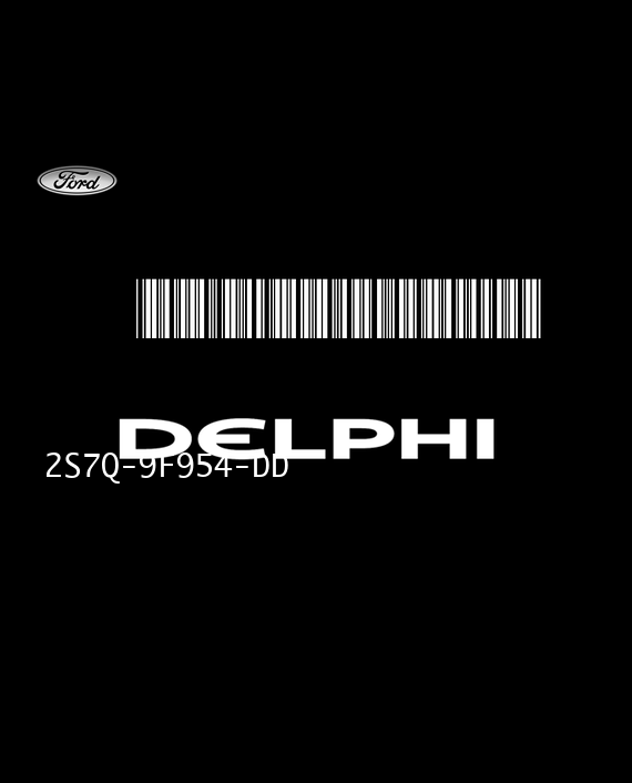 DELPHI DDCR 80899D FORD MONDEO 2.0 TDCI 131HP 2S7Q-9F954-DD