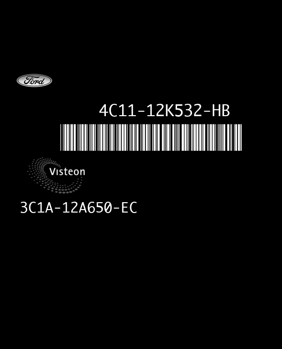 VISTEON DPC-806 FORD TRANSIT 2.0 TDDI 100HP 3C1A-12A650-EC 9CBB 4C11-12K532-HB