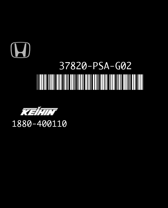 KEIHIN 1880-400110 HONDA STREAM 1.7 125CV 37820-PSA-G02