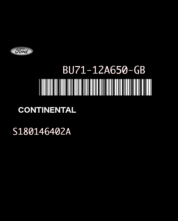 CONTINENTAL SID208 S180146402A FORD TRANSIT 2.2 TDCI BU71-12A650-GB 10219399AA