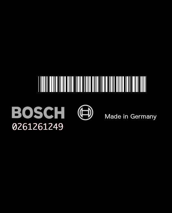 BOSCH MA3.1 0261261249 PSA EEPROM 93C46