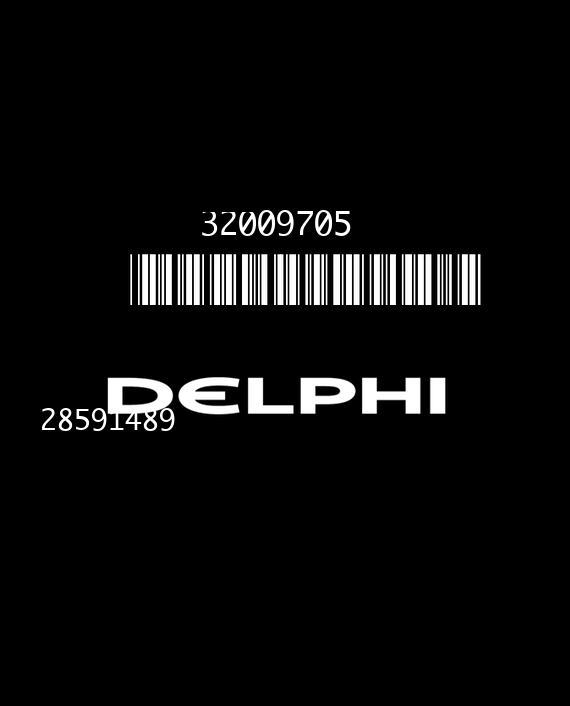 DELPHI DCM3.3 28591489 JCB 250T 4.4 74HP 32009705 QYC55P00-171017