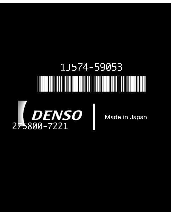 DENSO 275800-7221 KUBOTA 1J574-59053 N405KB011H000-69953