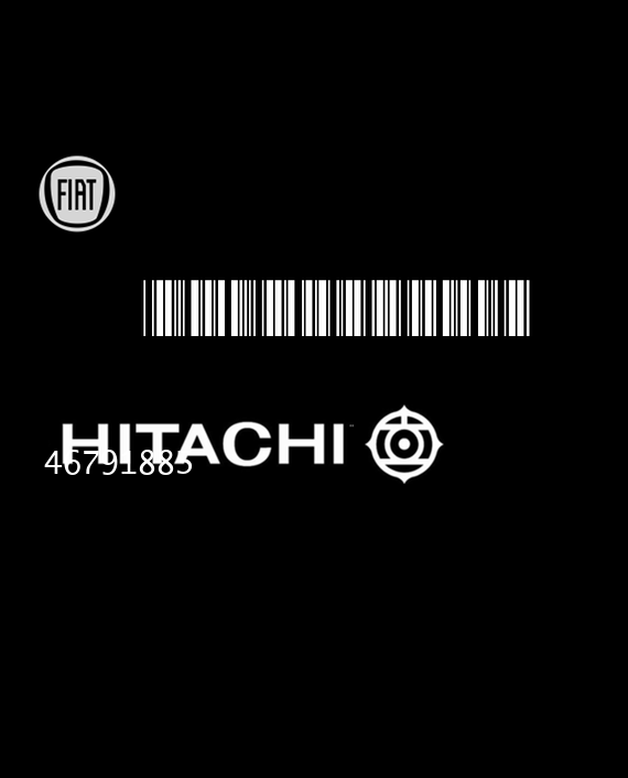 HITACHI MFI-505 HCU505 FIAT STILO 1.8i 16V 133HP 46791885 EEPROM 93C46