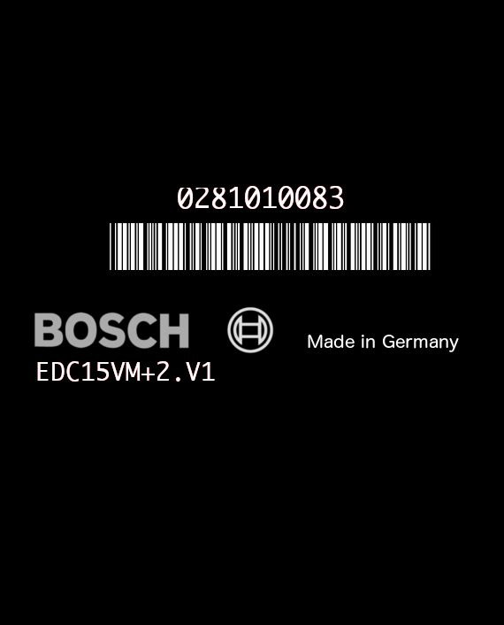 BOSCH EDC15VM+2.V1 0281010083 VAG 074906018K EEPROM 24C04