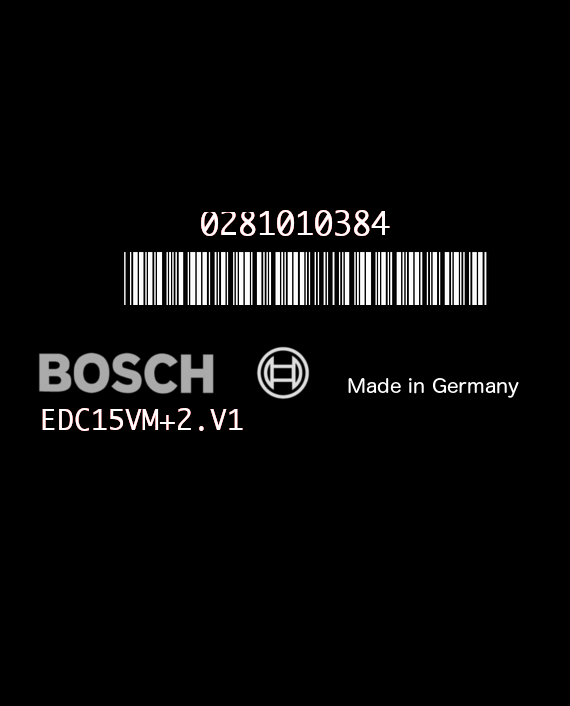 BOSCH EDC15VM+2.V1 0281010384 VAG 038906012CN EEPROM 24C04