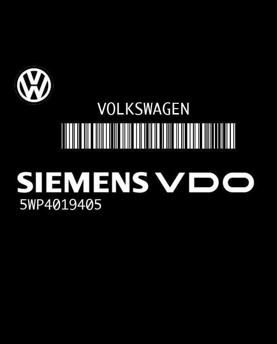 SIEMENS SIMOS 3PE 5WP4019405 VOLKSWAGEN POLO IV 1.2i 64HP 03E906033L S3ED044000000-4726