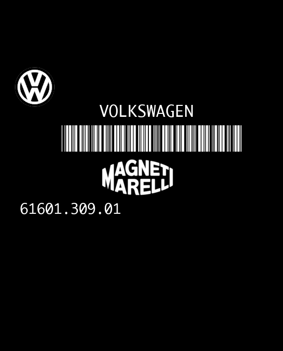 MAGNETI MARELLI IAW 4TV.KA 61601.309.01 VOLKSWAGEN POLO IV 1.4i 75HP 036906034KA 7448