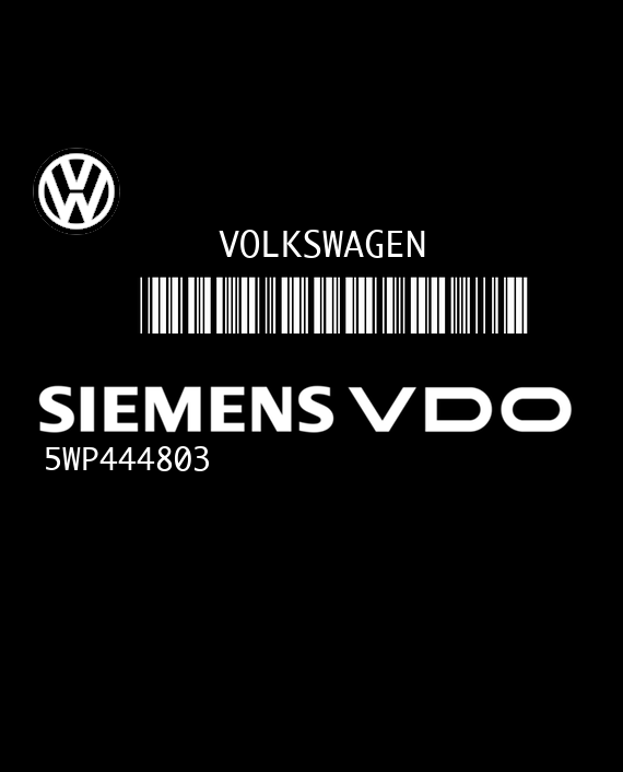 SIEMENS SIMOS 2.1B 5WP444803 VOLKSWAGEN GOLF IV 1.6i 100HP 06A906019BQ s211159010000-3120