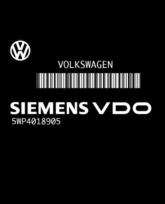 SIEMENS SIMOS 3PE 5WP4018905 VOLKSWAGEN POLO IV 1.2i 64HP 03E906033 S3ED043000000-4649