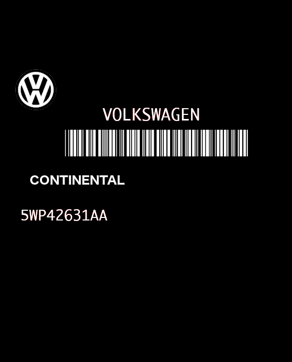 CONTINENTAL SIMOS PCR2.1 5WP42631AA VOLKSWAGEN CADDY III 1.6 TDI 75HP 03L907425C 03L906023CT SM2G0M0000000-9972