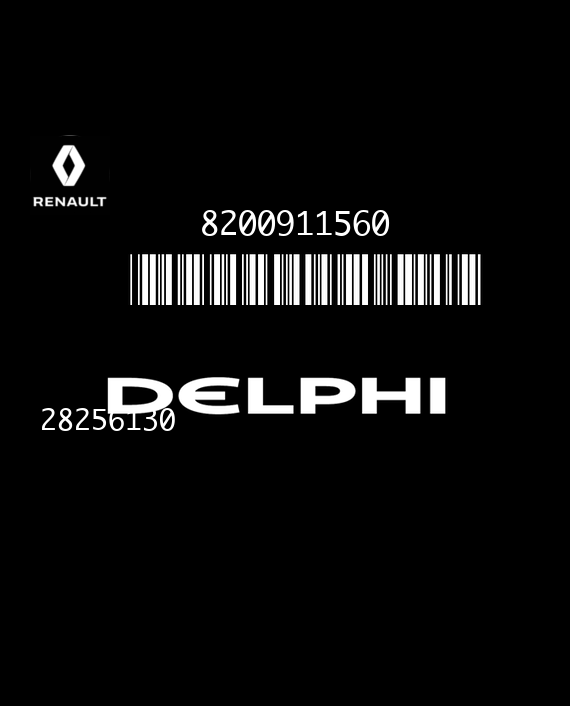 DELPHI TRW DCM1.2 28256130 81403A RENAULT KANGOO II 1.5 DCI 85HP 8200911560 8201112294 8201145259-5942