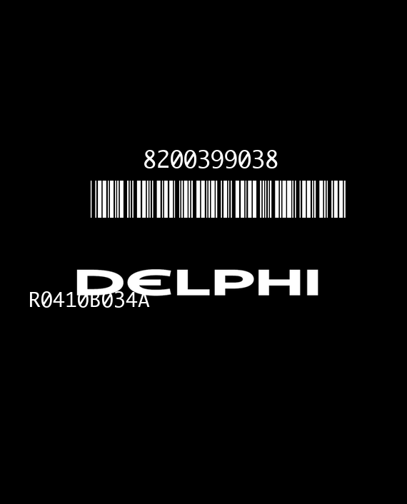 DELPHI TRW DCM1.2 R0410B034A 81153C NISSAN MICRA III 1.5 DCI 85HP 8200399038 8200513163 EEPROM 95160