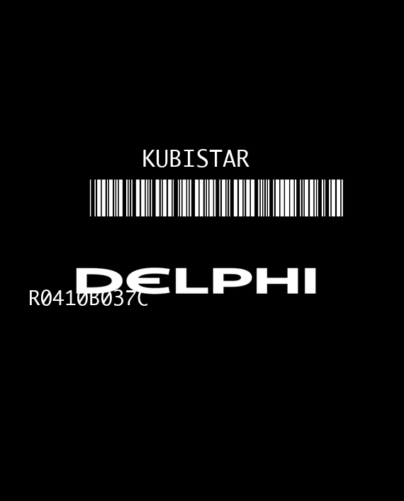 DELPHI TRW DCM1.2 R0410B037C 81228C NISSAN KUBISTAR I 1.5 DCI 68HP 8200513076 8200582518 8200765930-4441