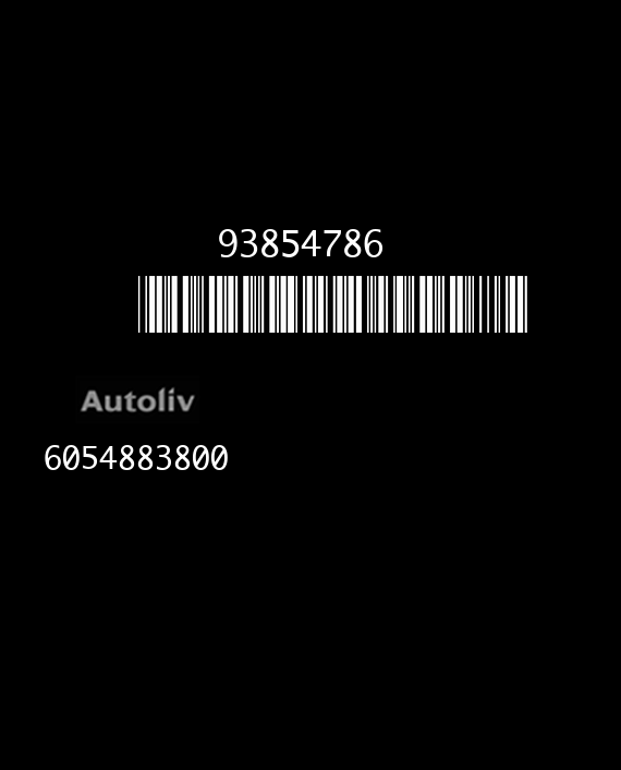 AUTOLIV 6054883800 GM 93854786 NISSAN PRIMASTAR 8200435336A AD EEPROM 95160