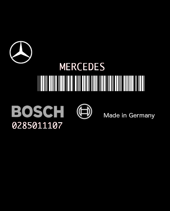 BOSCH 0285011107 MERCEDES W447 VITO A4479000900 HW A4479010200 SW A4479020200 EEPROM 95256