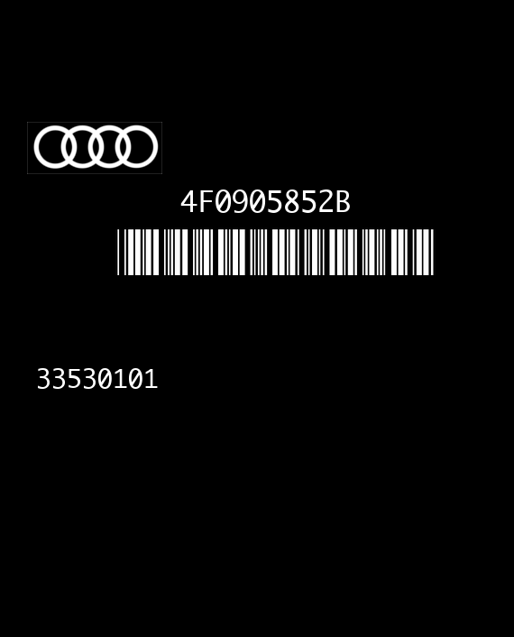 MARQUARDT 33530101 AUDI A6 4F0905852B