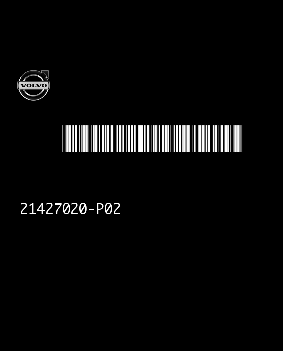 ECS 3.5 VOLVO 21427020-P02 FLASH XC2287