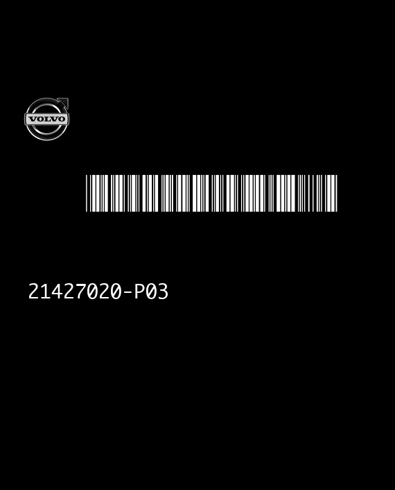 ECS 3.5 VOLVO 21427020-P03 FLASH XC2287