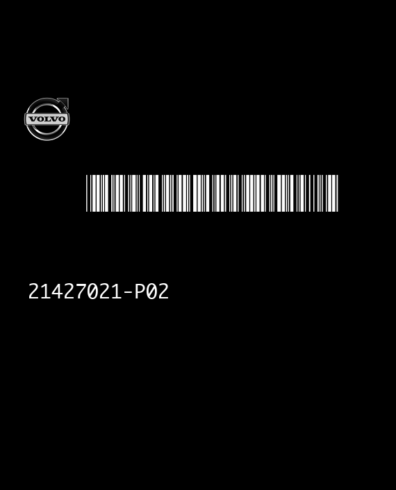 ECS 3.5 VOLVO 21427021-P02 FLASH XC2287