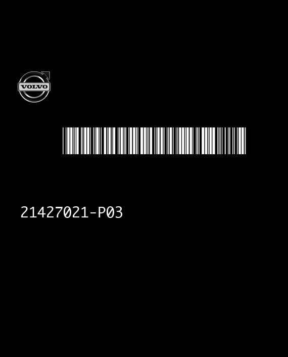 ECS 3.5 VOLVO 21427021-P03 FLASH XC2287