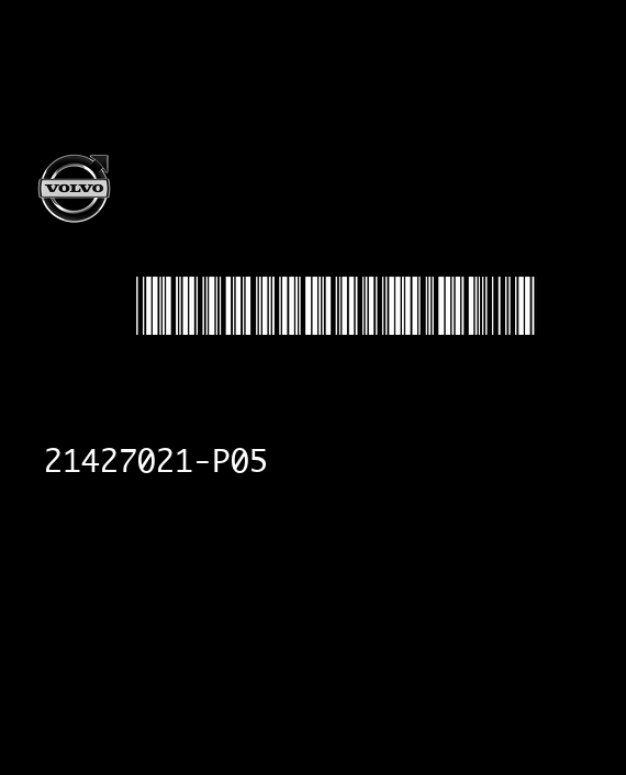 ECS 3.5 VOLVO 21427021-P05 FLASH XC2287