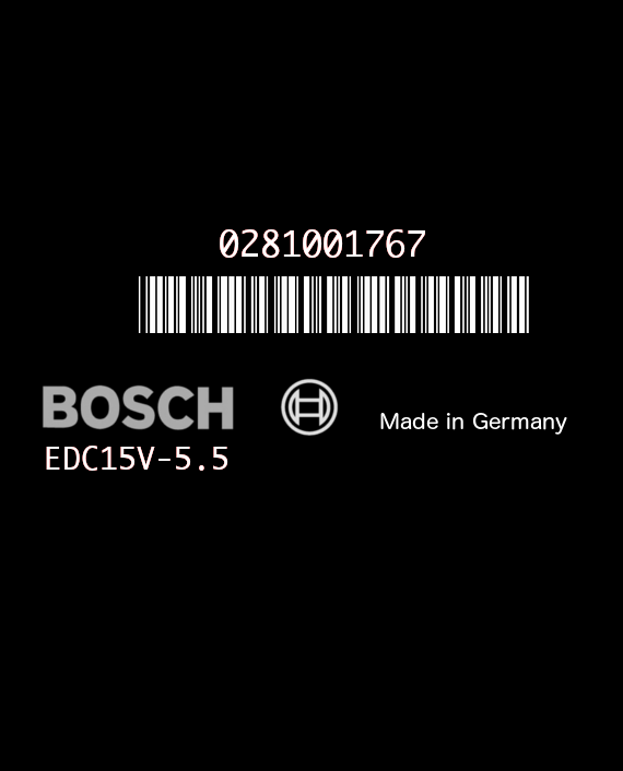 BOSCH EDC15V-5.5 0281001767 CHRYSLER 56029114AB EEPROM 24C02
