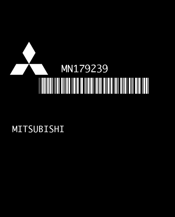 MM0039-006 MITSUBISHI L200 MN179239