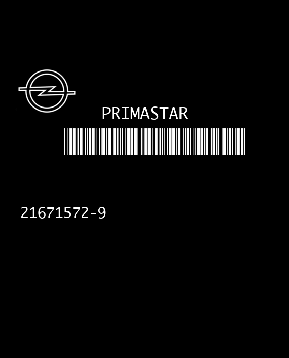 SAGEM 21671572-9 OPEL VIVARO I RENAULT TRAFIC II NISSAN PRIMASTAR P8200252450--A