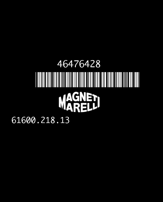 MAGNETI MARELLI IAW 8F.5T 61600.218.13 FIAT PUNTO 1.2i 46476428 EEPROM MC68HC11F1