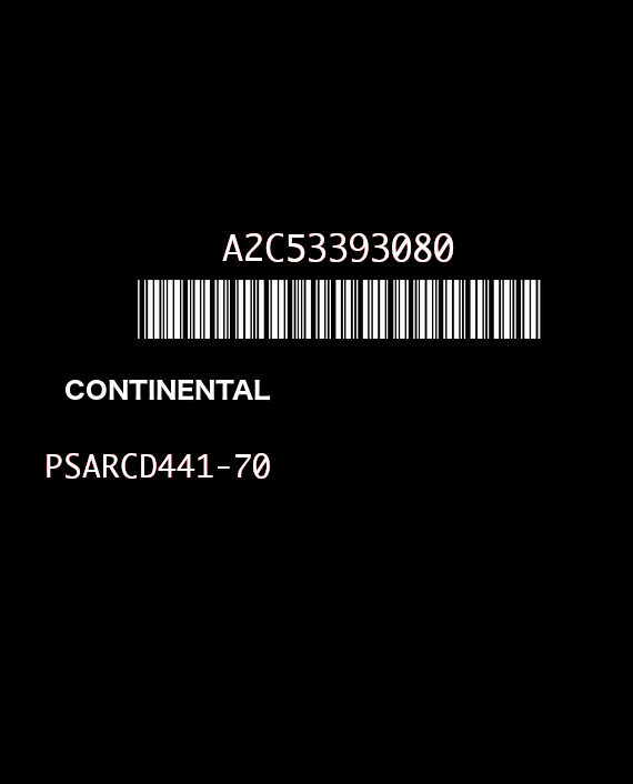 CONTINENTAL PSARCD441-70 A2C53393080 PSA 96662669XT 04 EEPROM ST24C64