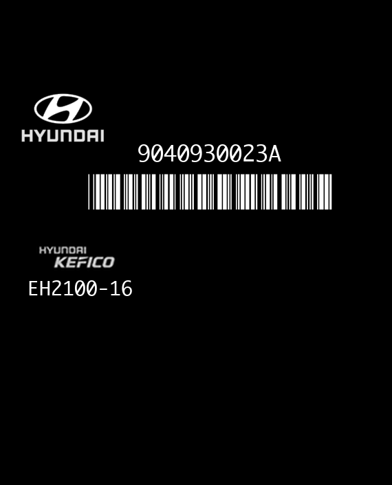 KEFICO EH2100-16 9040930023A HYUNDAI TRAJET 2.0i 39110-38566