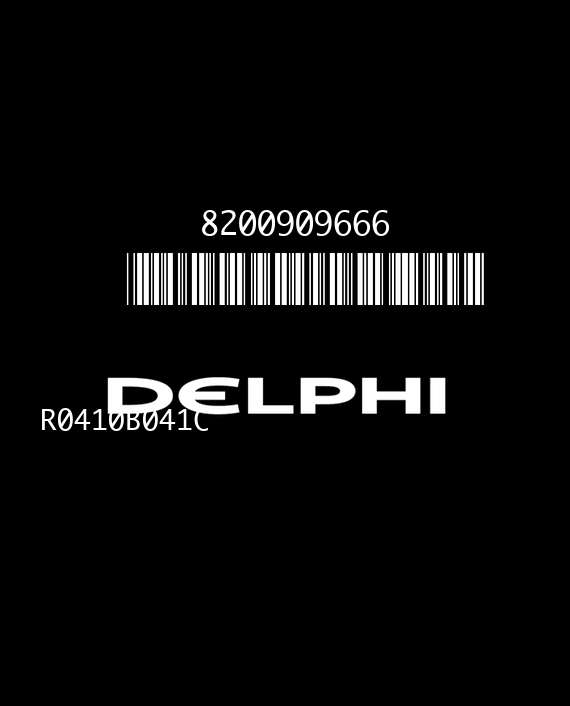 DELPHI TRW DCM1.2 R0410B041C 81399A NISSAN NV200 I 1.5 DCI 63KW 85HP 8V K9K276 8200909666 8200911560 4A58353341 - 5C41