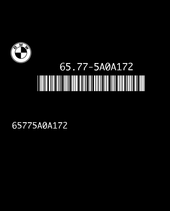 ZF ACSM4i BMW X2 65775A0A172 65.77-5A0A172