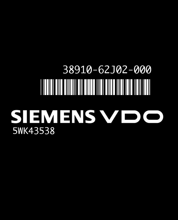 SIEMENS 5WK43538 SUZUKI SWIFT 38910-62J02-000 EEPROM 95160