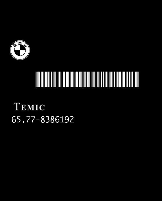 TEMIC MRSZ3 BMW E36 Z3 65.77-8386192
