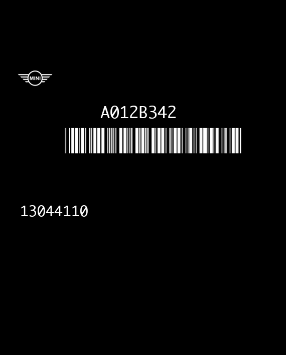 ZF ACSM4i 13044110 A012B342 MINI III F55 65775A0A172 65.77-5A0A172